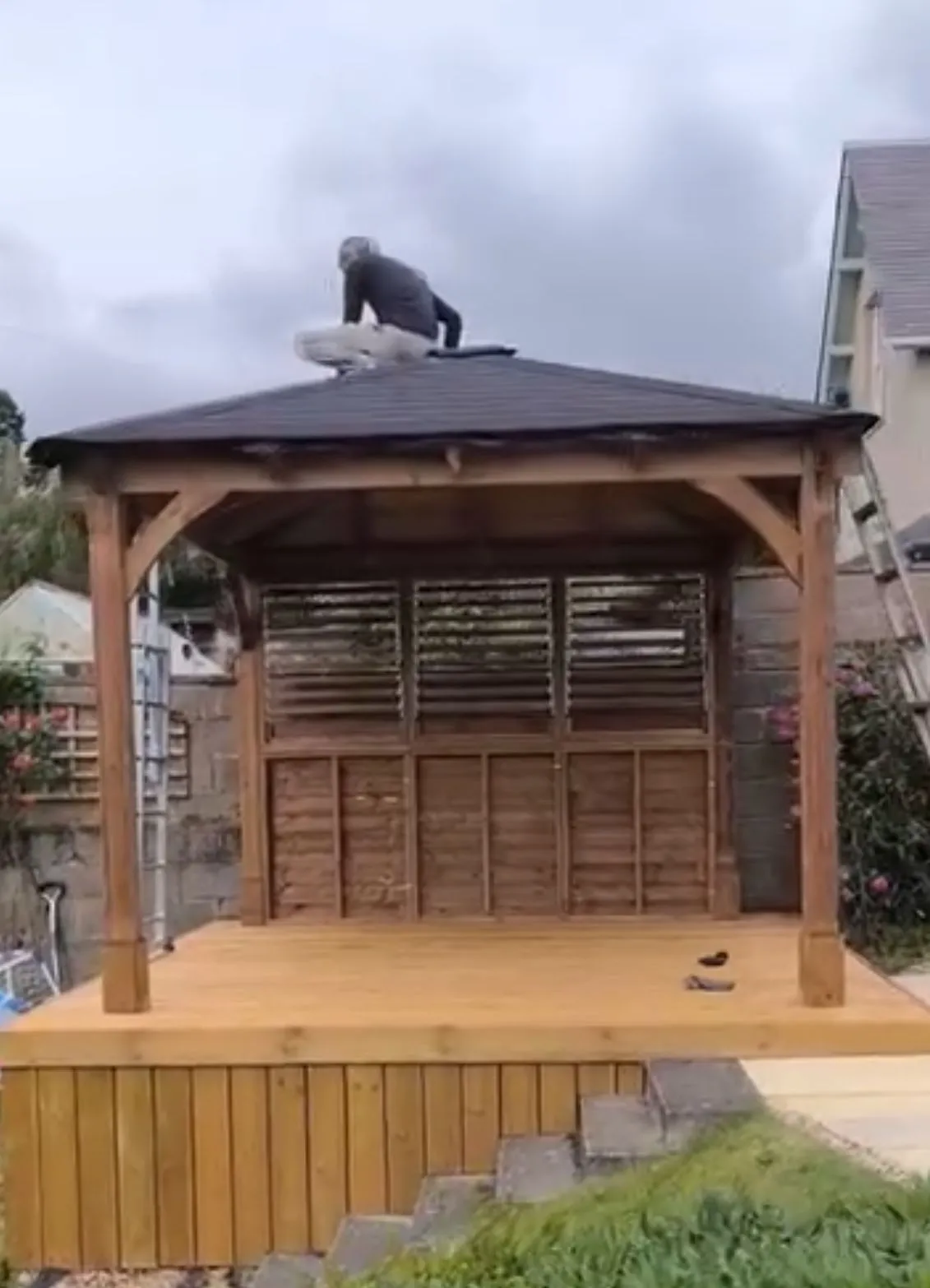 Garden Pergola Construction in Hawick